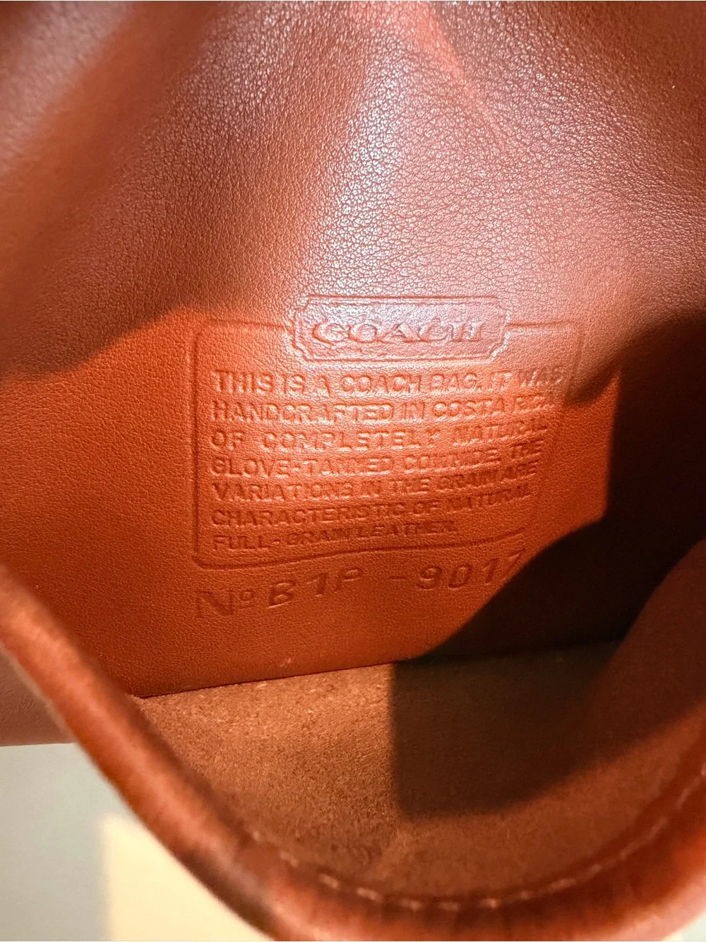 Vintage Coach Abbie Zip Crossbody Bag